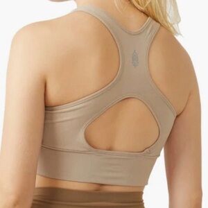 Free People Movement “Every Single Time” Sports Bra Size M/L Beige